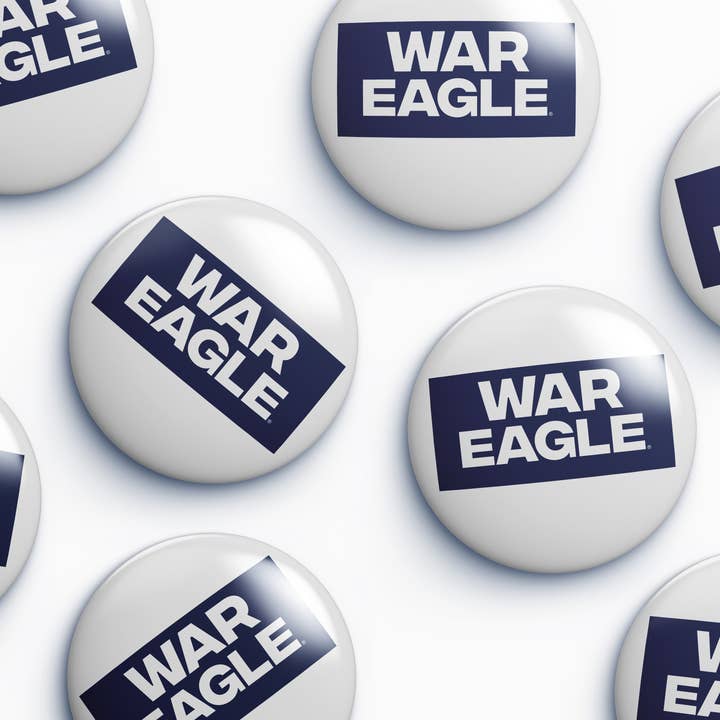 Auburn War Eagle Bar Button für den Großhandel von Cute As A Button