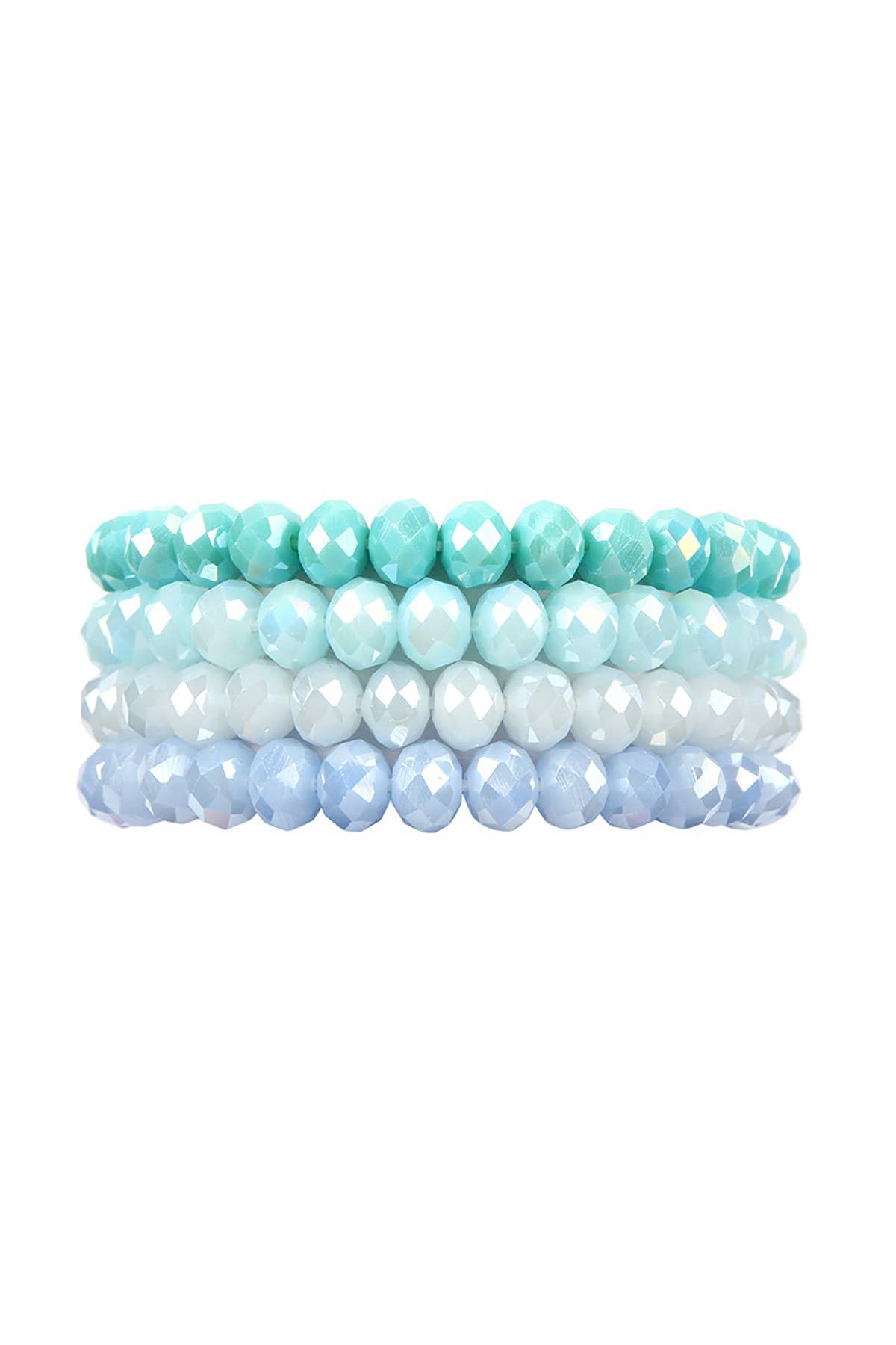Love and Repeat - Vente Bracelet de perles - BRACELET EXTENSIBLE QUATRE LIGNES DE PERLES DE CRISTAL6