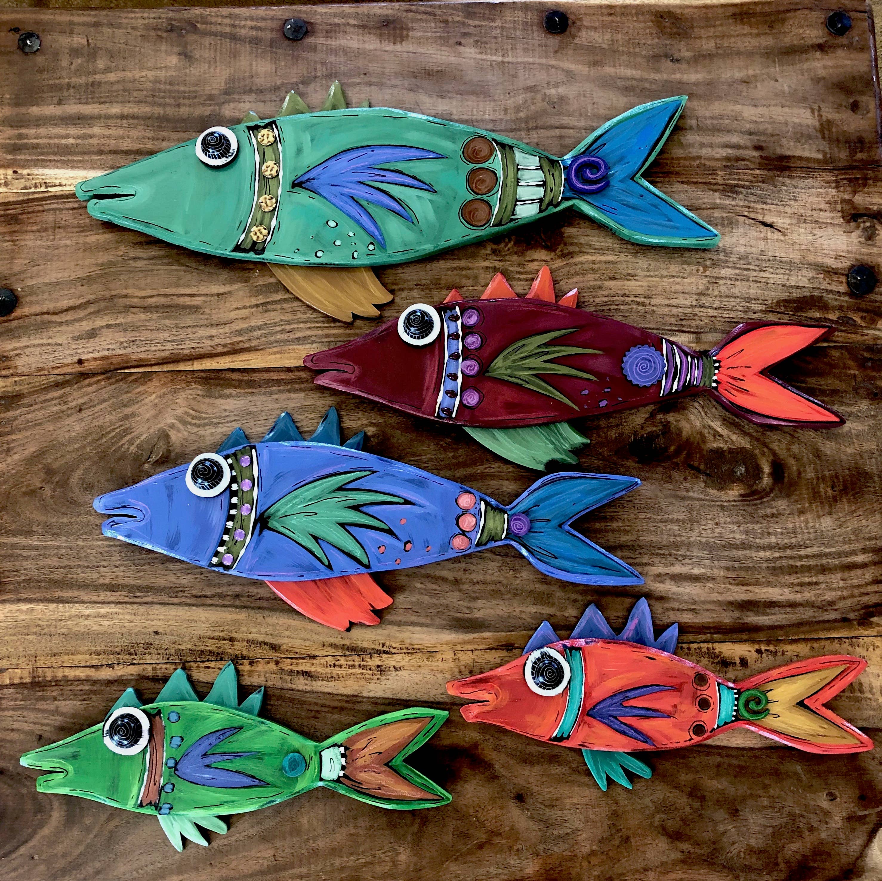 E. Drumm Designs - Wholesale Wall Accent - Pencil Fish3