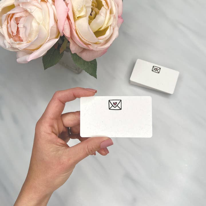 Lemon Doodle - Wholesale Stationery/Notecard Set - Love Letter - Mini Note Cards (Pack of 56)1