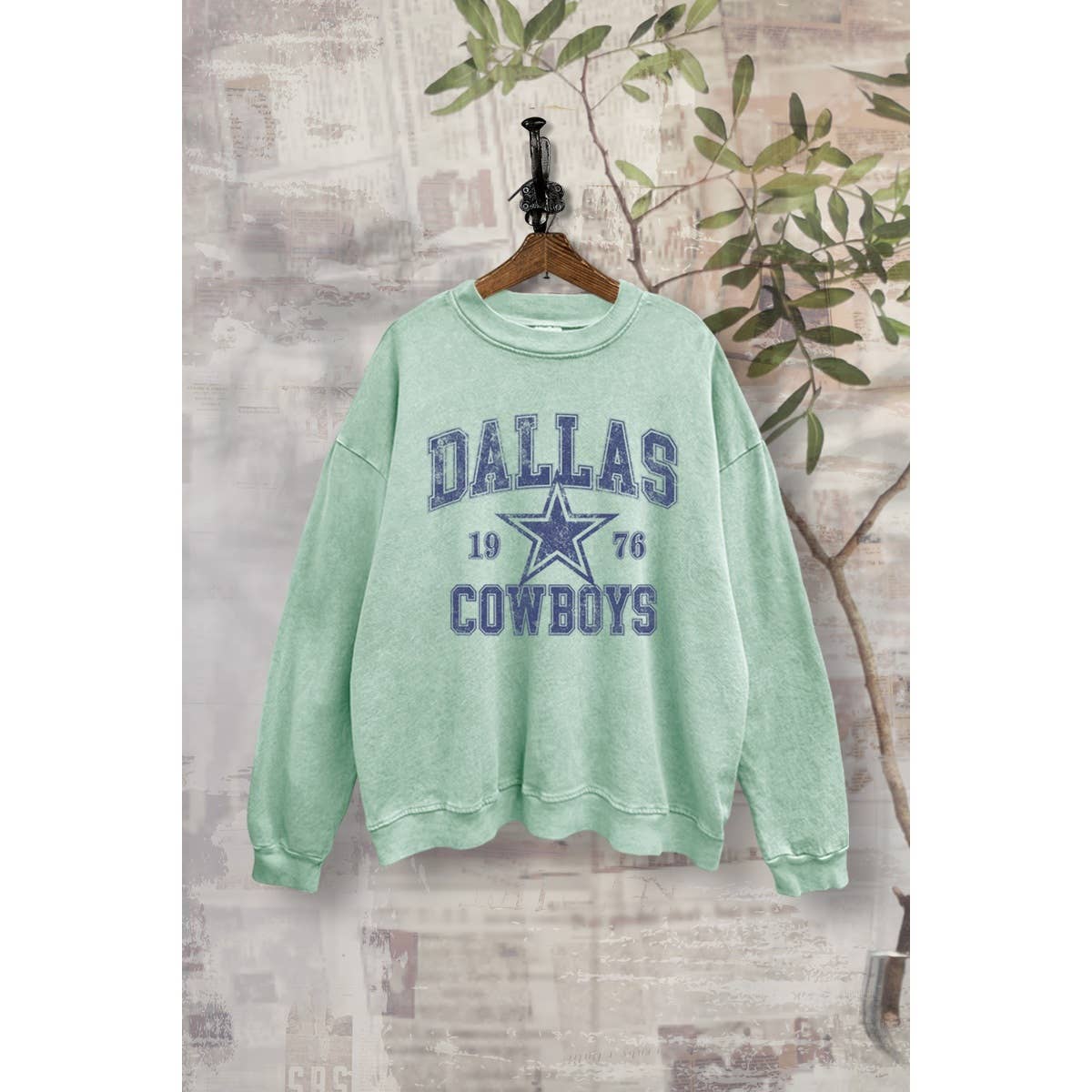 PINK NABI - Wholesale T-Shirt (Graphic) - Women's - P7414 - DALLAS COWBOYS 1976 VINTAGE SWEATSHIRT6