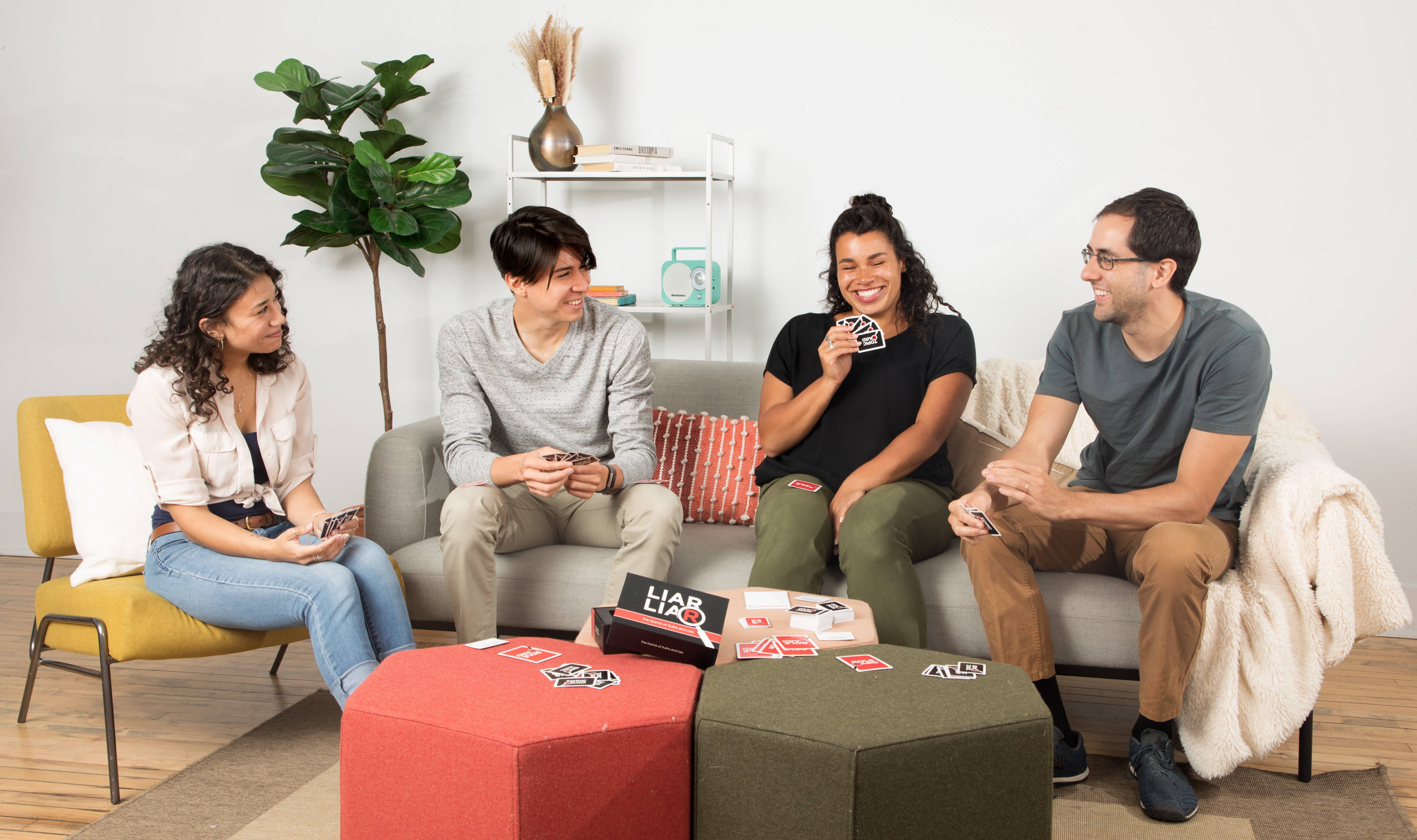 Dyce Games - Wholesale Board Game - LIAR LIAR: ON-THE-GO EDITION: Tuck Box Family Game1