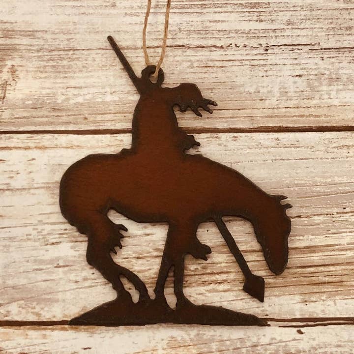 Universal Ironworks USA - Wholesale Ornament - End of the Trail Southwest  Ornament0