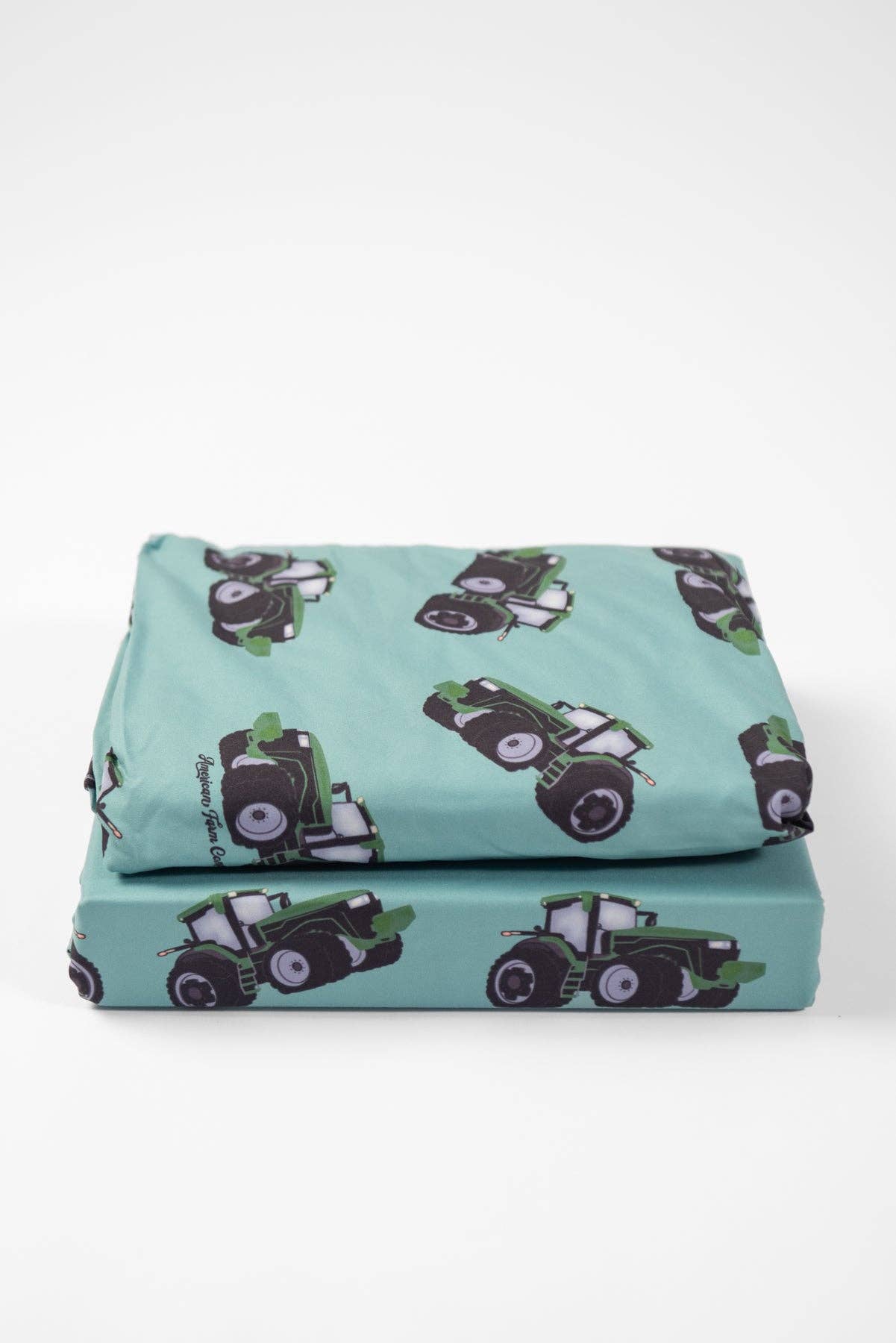 American Farm Company - Wholesale Sheet set - Big Green Tractor Twin Bed Sheet Set