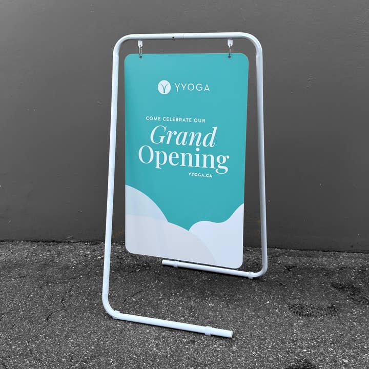 Quadro oscilante Metal Wire A-Frame - Tabuleiro de Calçada para Publicidade Urbana - SW-FRAME036 por atacado de DisplayCanada