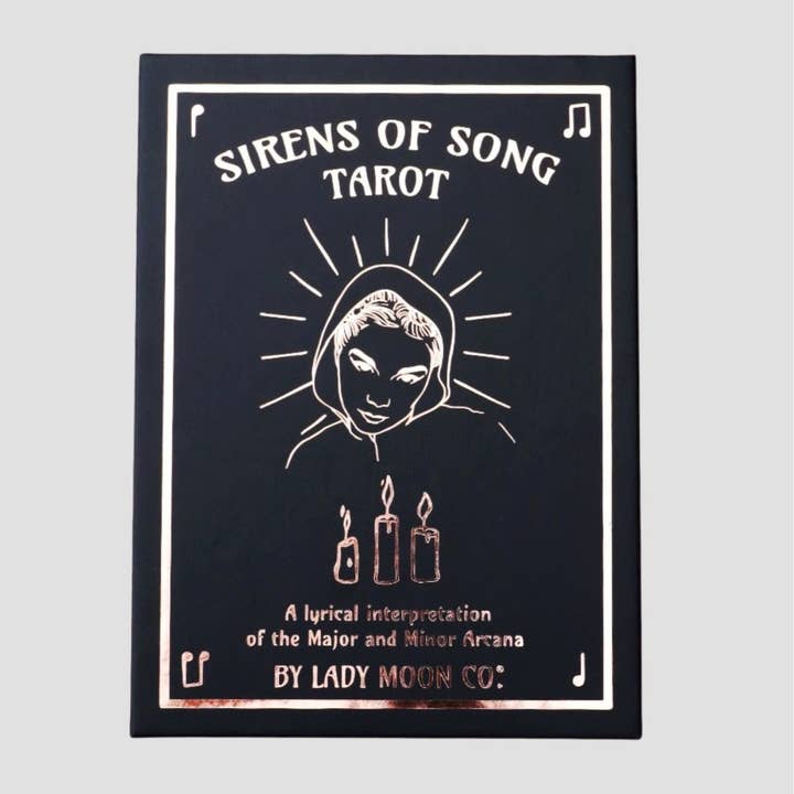 Lady Moon Co.® - Wholesale Tarot/Oracle Card - Sirens Of Song Tarot Deck (Rose Gold)