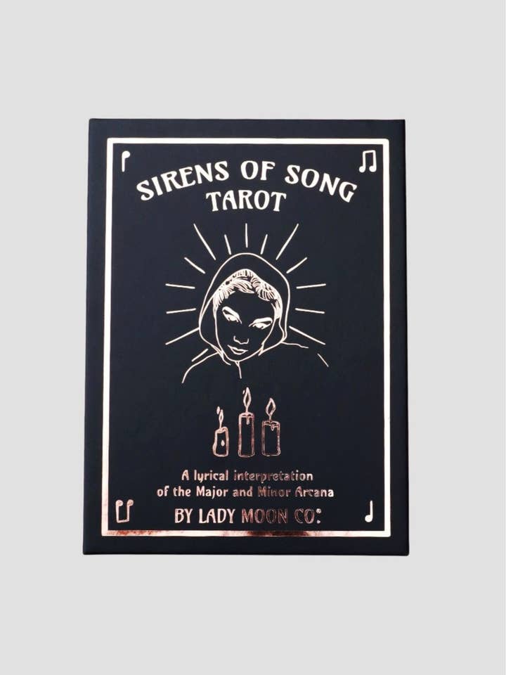 Sirens Of Song Tarot Deck (Rose Gold) for wholesale by Lady Moon Co.®