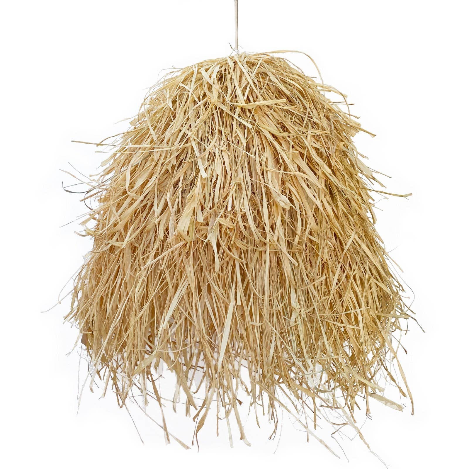 Geometrik Design - Wholesale Wall Stone - Modern Natural Raffia Ceiling Lamp2