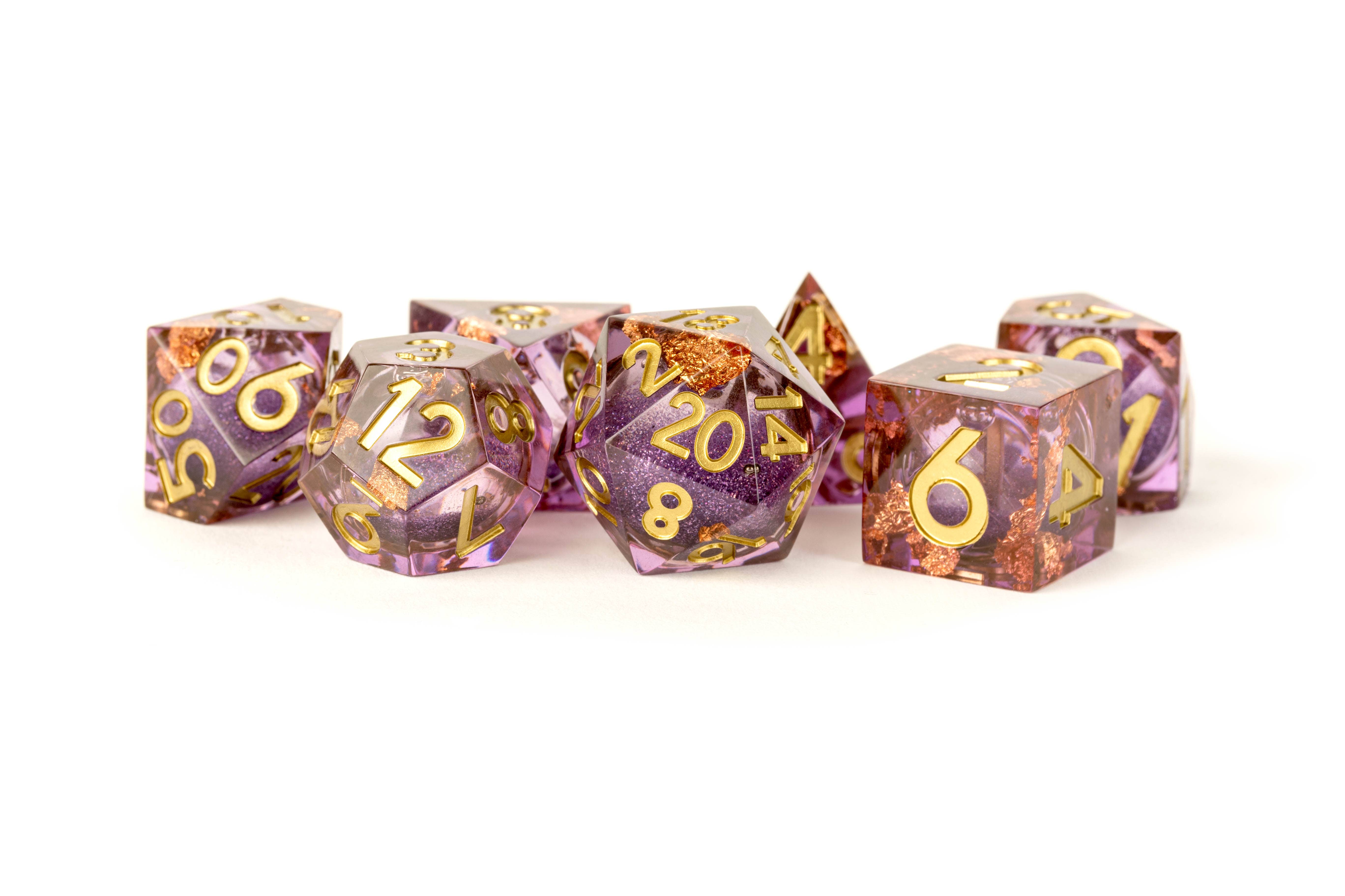 FanRoll by Metallic Dice Games - Wholesale Dice - UNIQUE!  Elixir Liquid Core Dice Sets and Individual d20's1