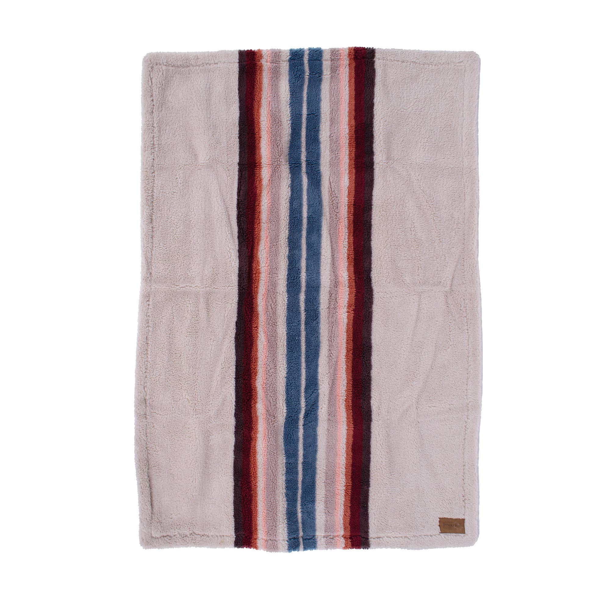 Carolina Pet Company - Wholesale Pet Blanket - Cat/Dog - Pendleton Serape Rosewood Berber Crate Blanket2