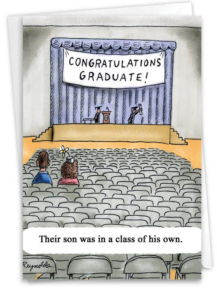 Carte de fin d'études - Class of His Own pour la vente par NobleWorks