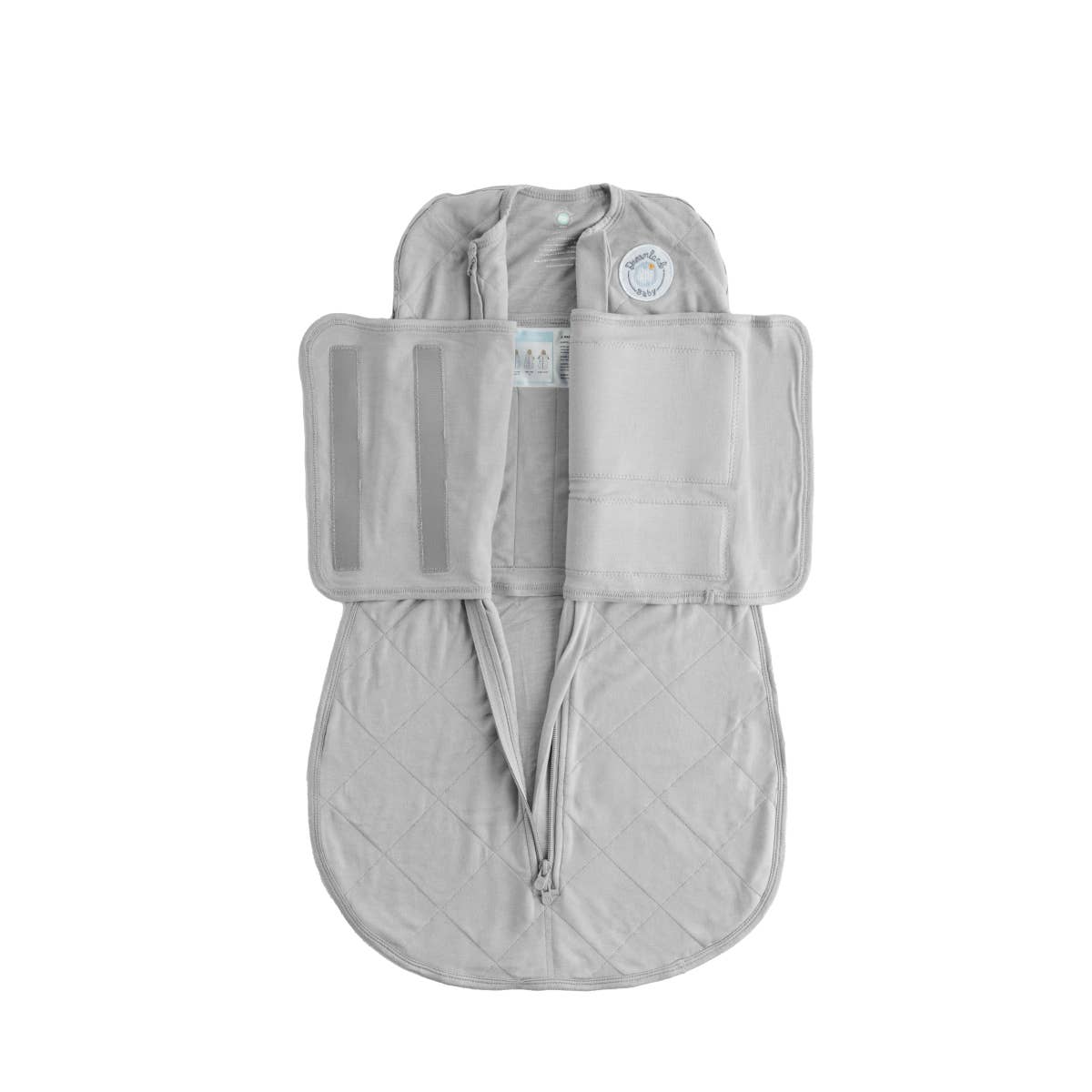 Dreamland Baby - Wholesale Sleepsack - Baby - Bamboo Classic Swaddle (Non-weighted) - Moon Grey