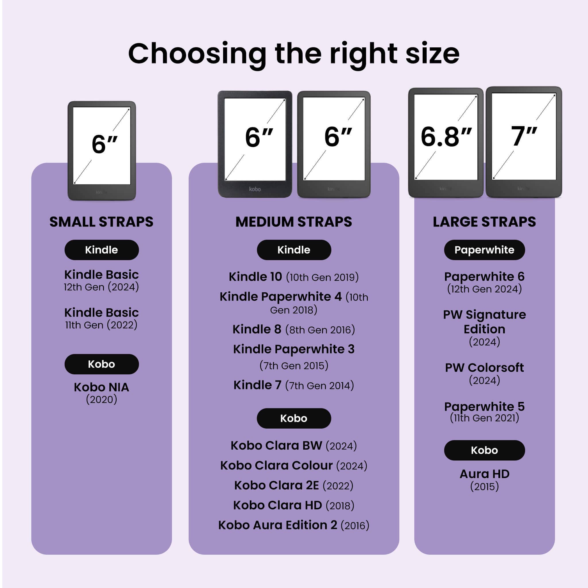 Strapsicle - Wholesale Laptop/Tablet Case - Unisex - Kindle Neon Crush Straps for Kindle & Kobo7