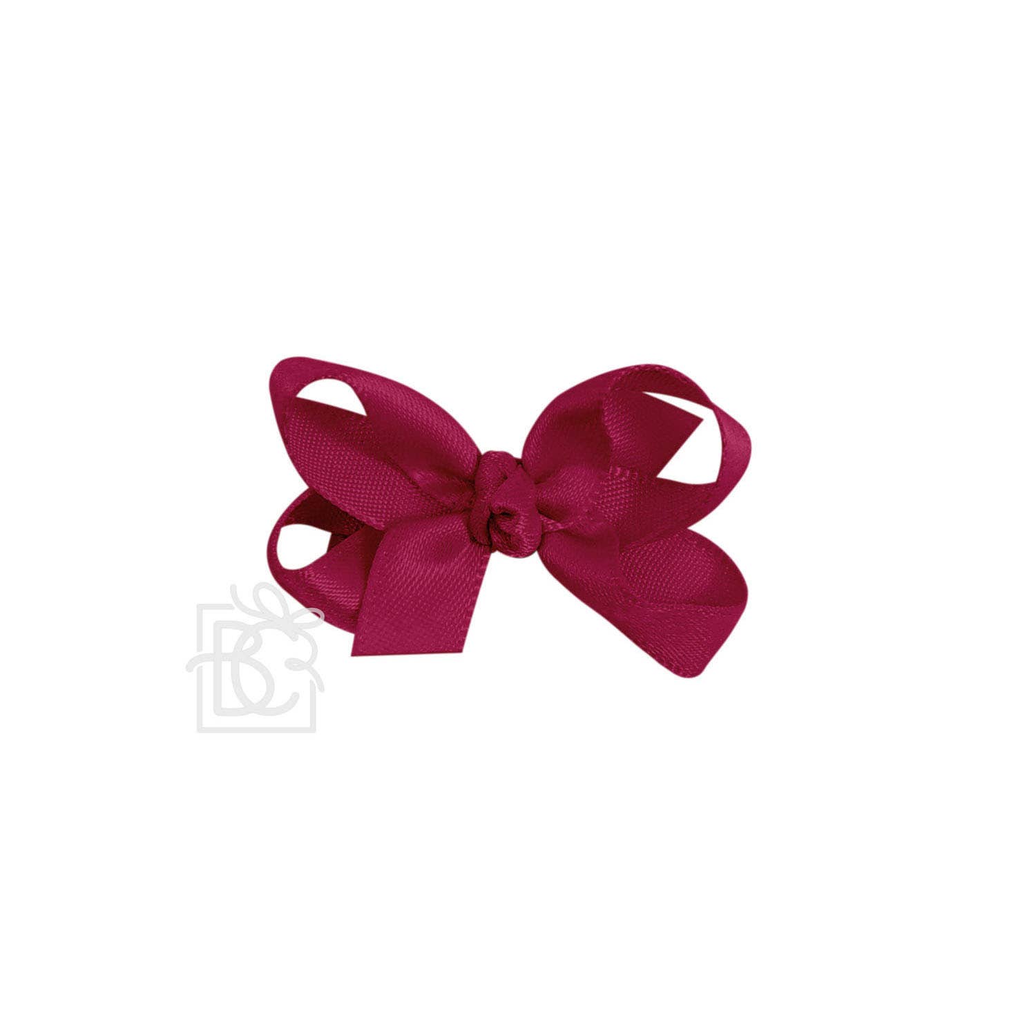 Beyond Creations, LLC - Wholesale Hair Bow - Kids - SATIN BOW ON CLIP15