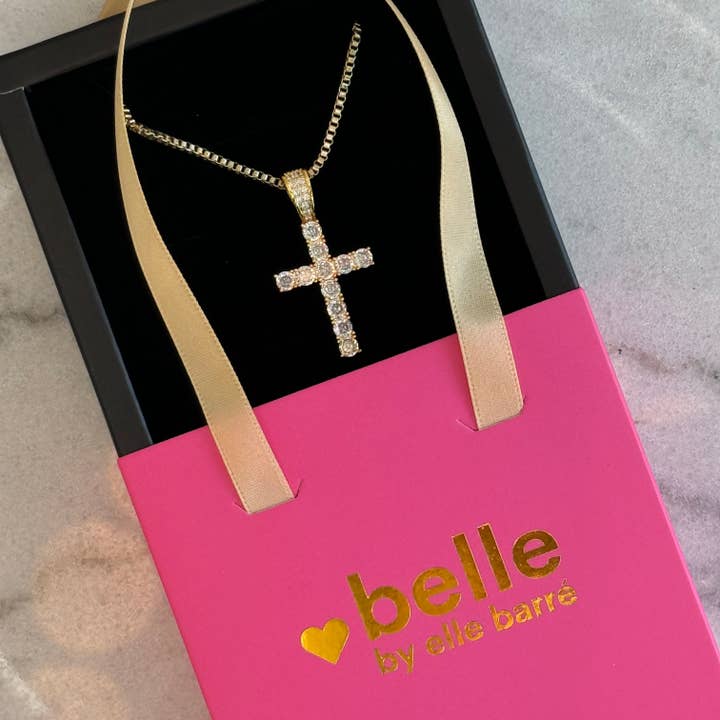Belle By Elle - Wholesale Pendant/Charm Necklace - Callie Cross Necklace