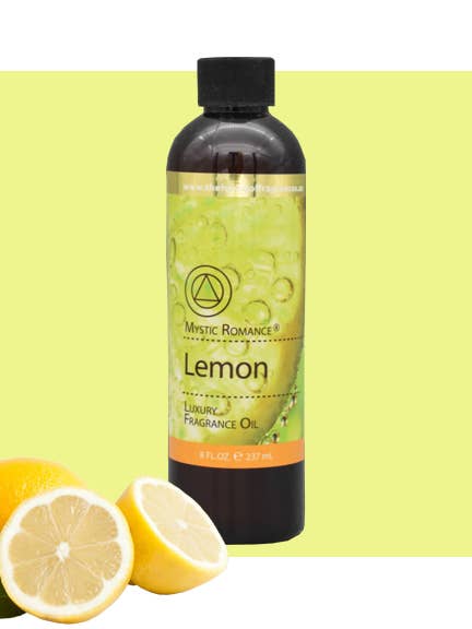 Lemon Premium Fragrance Oil for Aromatherapy for wholesale by Mystic Romance
