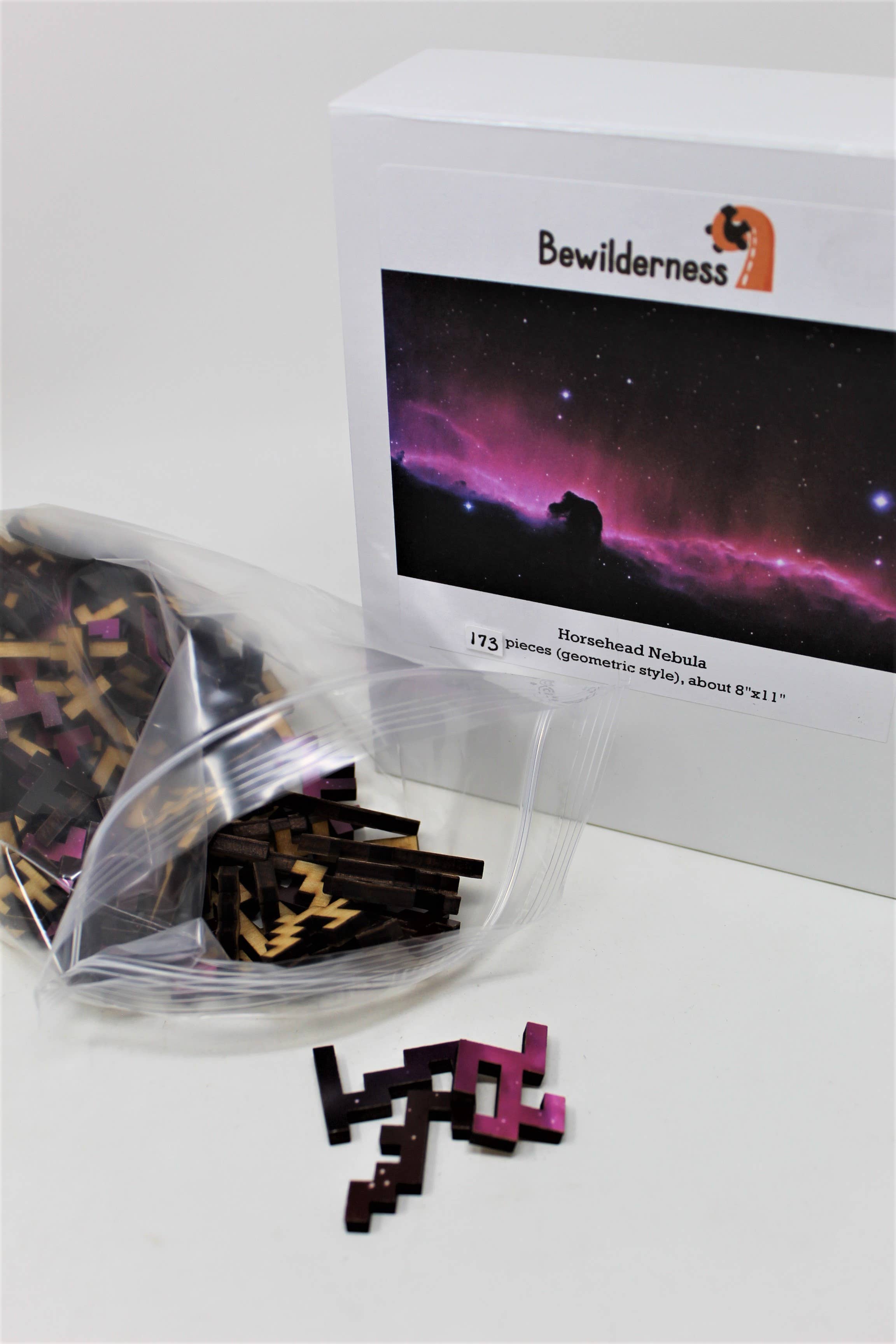 Bewilderness – Puzzle - Adulto por atacado – Quebra-cabeça de nebulosa cabeça de cavalo - 173 peças5