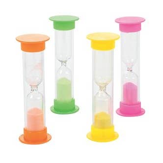 Fun Express - Wholesale Timer - 3 MINUTE TIMERS W/COLORED SAND0
