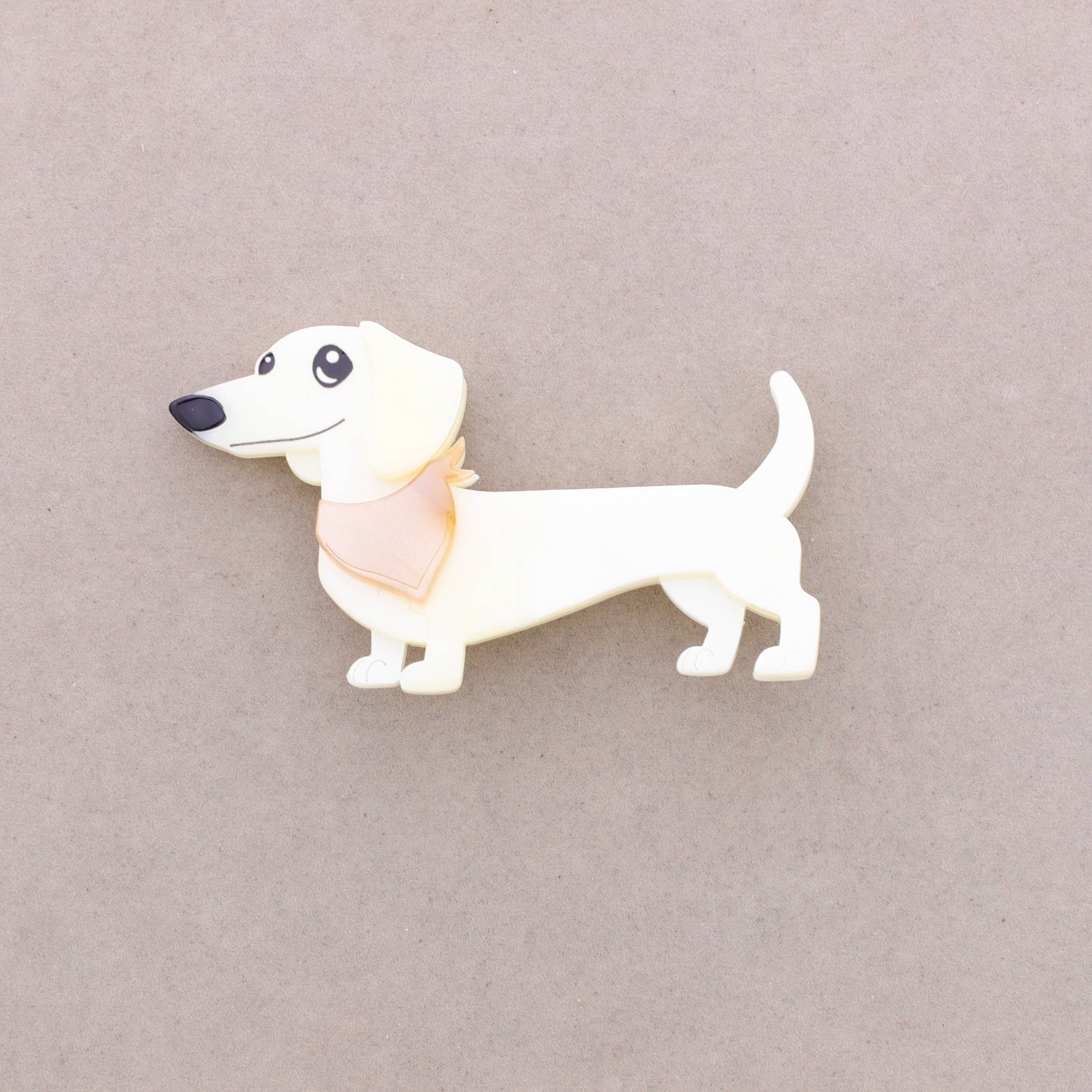 Sonata - Wholesale Snap Jewelry - Resin Puppy Brooch5