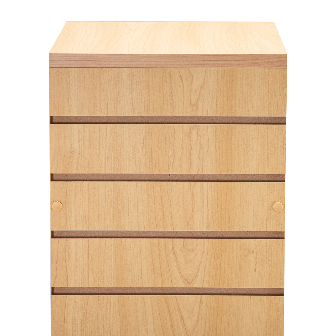 Store Supply Warehouse - Wholesale Retailer Display - Accessories - Maple Rotating Slatwall Tower - 12"L x 12"W x 54"H2