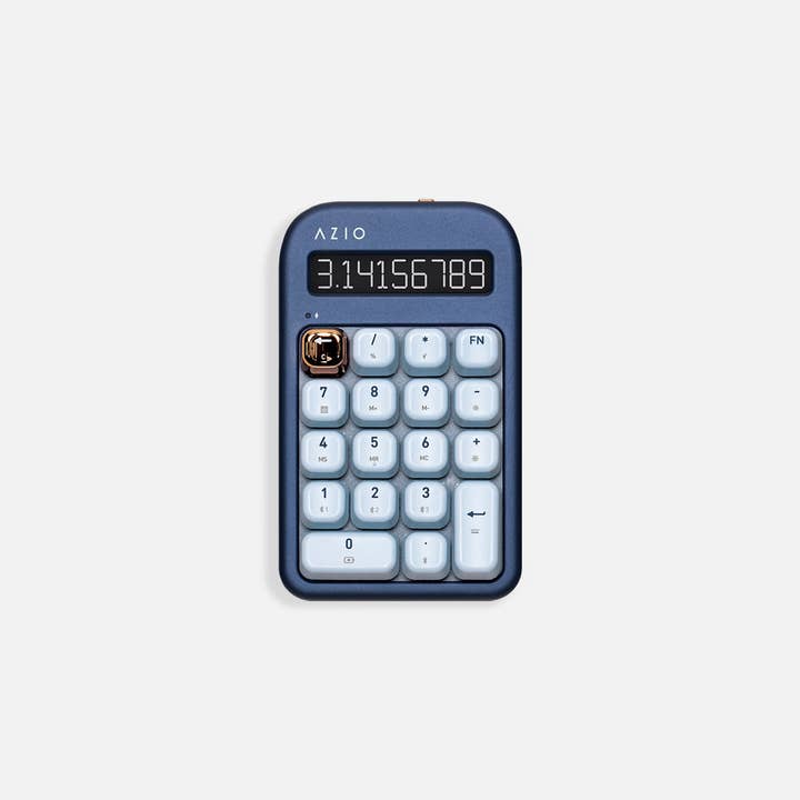 Azio - Wholesale Calculator - IZO Numpad / Calculator (Blue Switch)4