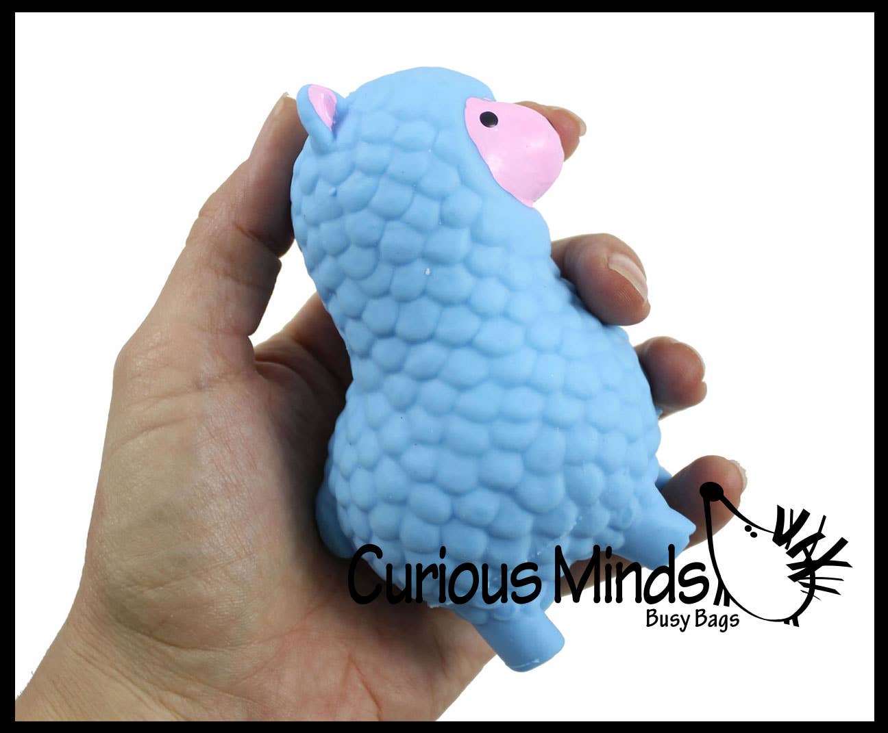 Curious Minds Toys – wholesale Squishy toy – Kids & Baby – 1 Cute Alpaca / Llama Soft Fluff- Filled Squeeze Stress Ball9