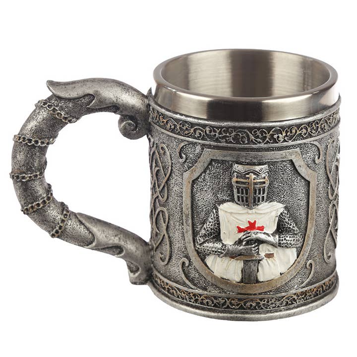 Puckator Ltd - Wholesale Ornament - Decorative Crusader Knight Tankard