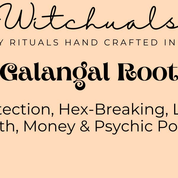 Galangal Root for wholesale by Witchuals - Rituals & Spellwork Apothecary