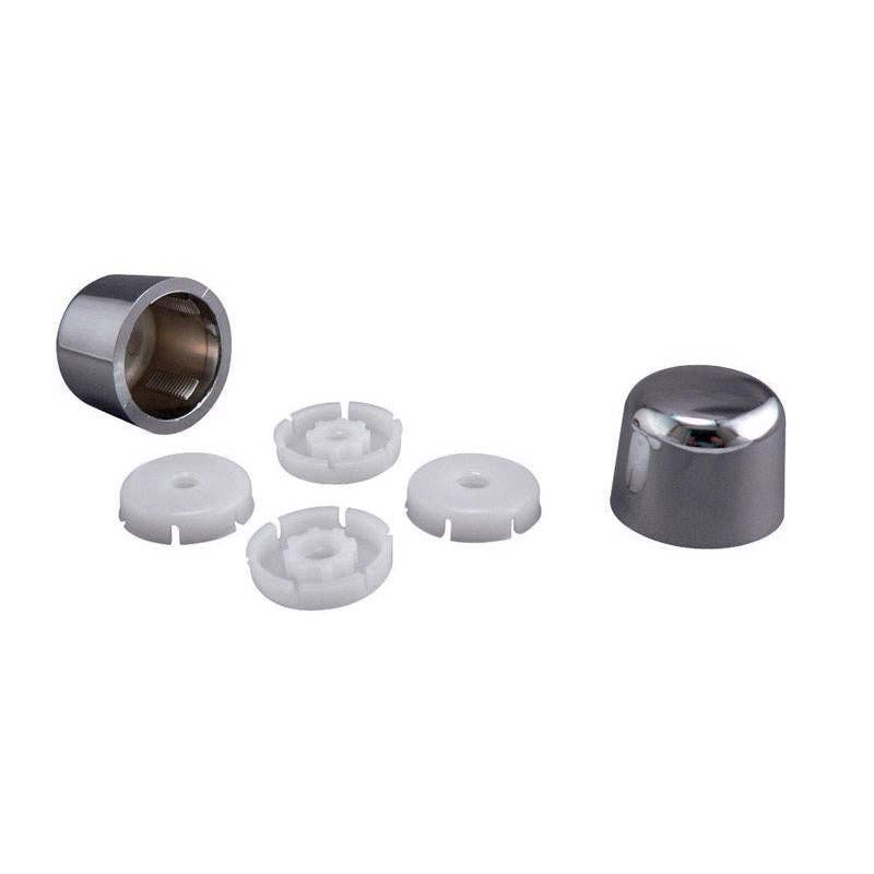 Everyday Supply Co - Wholesale Knob/Pull - Plumb Pak Chrome Toilet Tank Bolt Caps Universal0