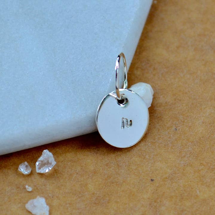 Foamy Wader - Venta al por mayor Abalorios/colgantes individuales - Set de abalorios con letra cursiva en minúscula, con letra cursiva, triple metal61