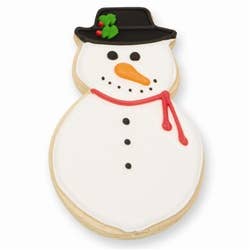 Christmas Cheer Snowman Cookie Favor for wholesale by Lady Fortunes Inc