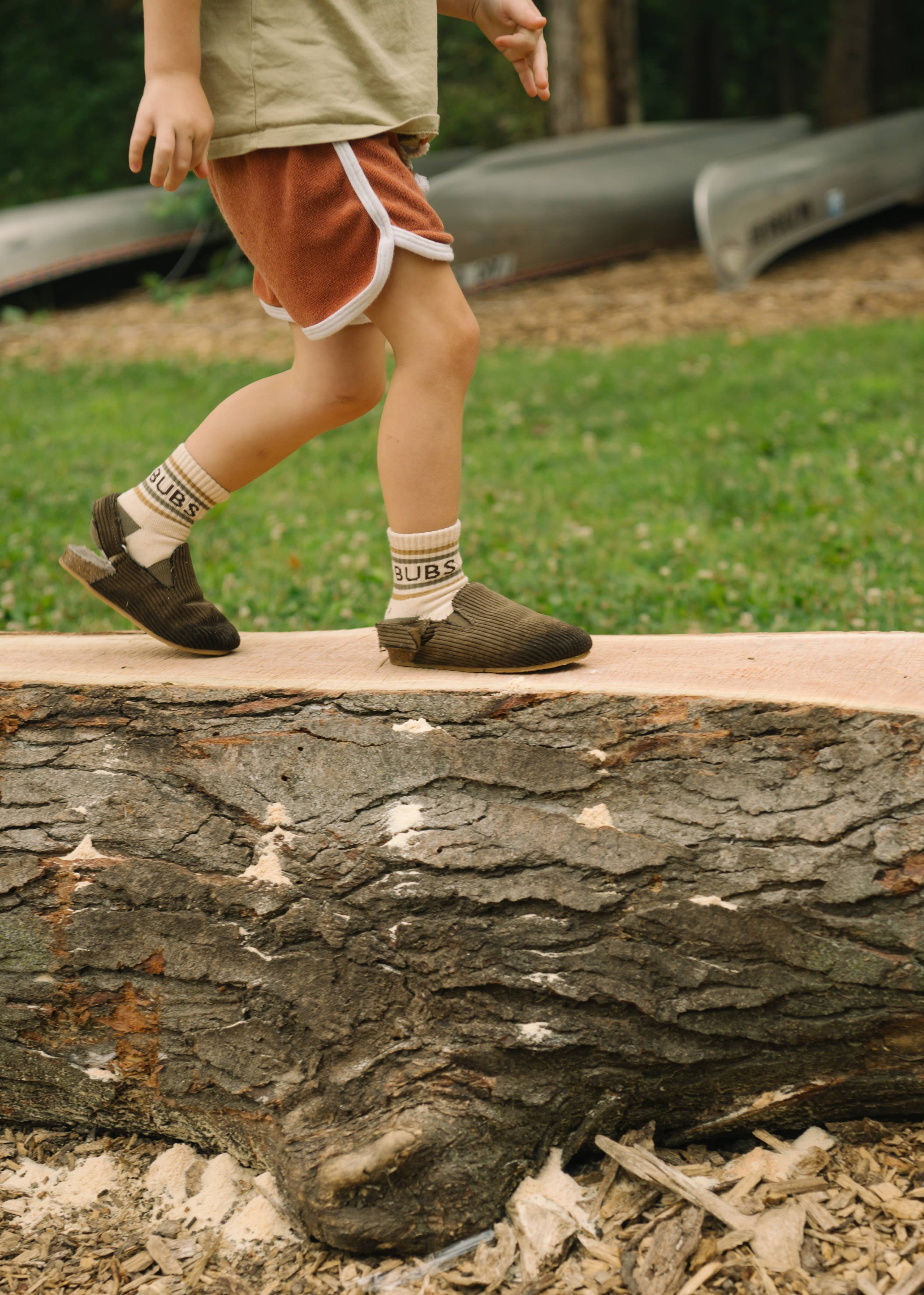 Dot of Honey | Mom + Mini - Wholesale Socks - Kids - Baby/Toddler Half-Crew Socks 2-Pack, Checkered & Bubs Stripe8