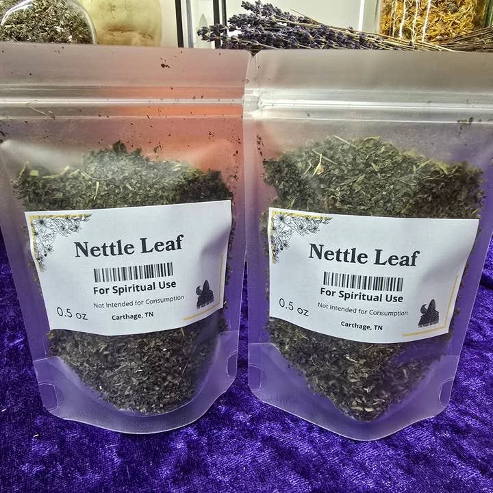 The Rouge and Raven - Wholesale Herbs - Nettle Leaf Dried Herb for Spiritual Use2