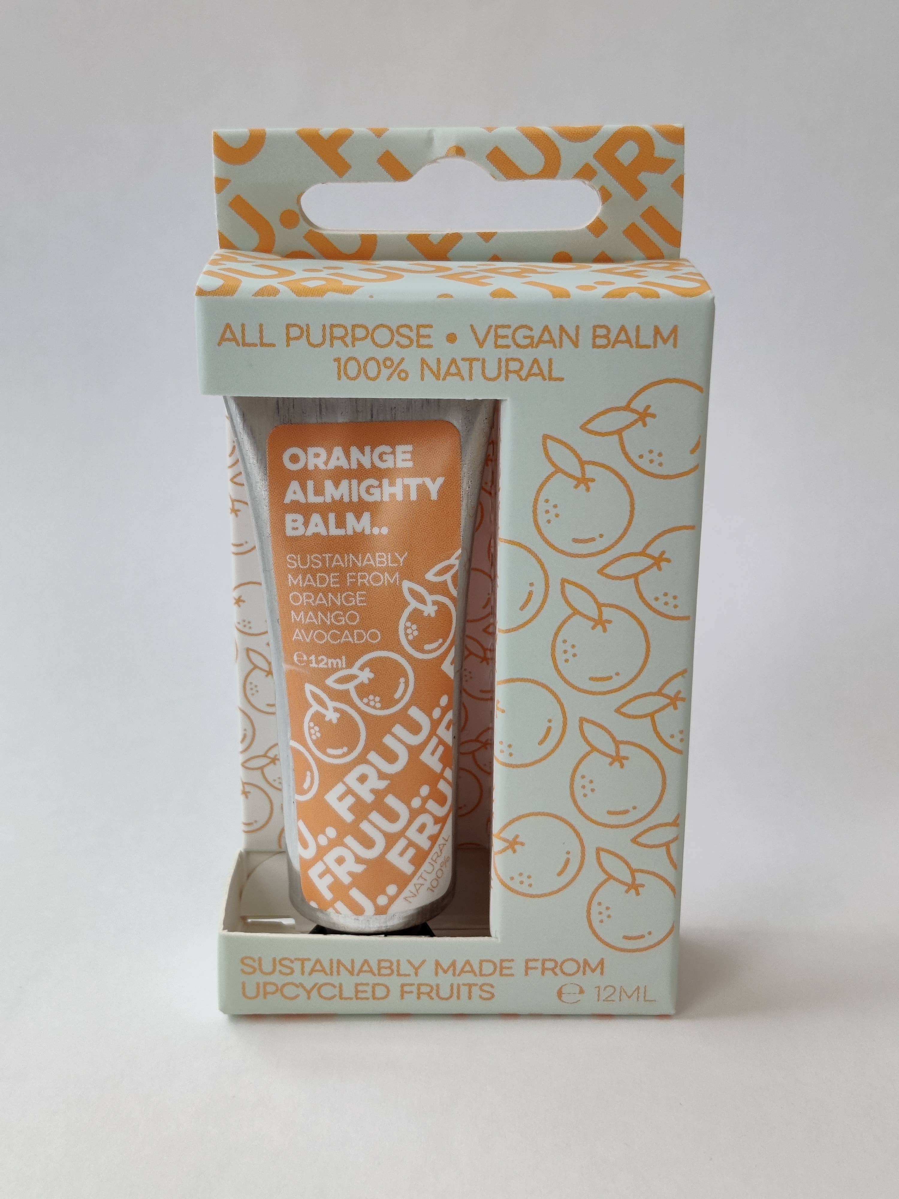 FRUU Cosmetics - Wholesale Body balm/butter - FRUU Orange Almighty Balm allround natuurlijke balsem1