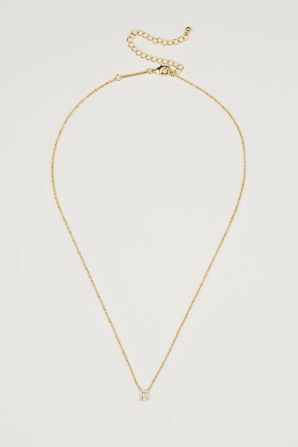 Brenda Grands Jewelry - Wholesale Jewelry Set - 18K Gold Dainty Shiny Initial Necklace - Set of 1610