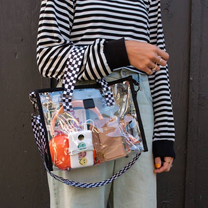 Rad Revolution - Wholesale Tote Bag - Women's - Clear Boxy Tote5