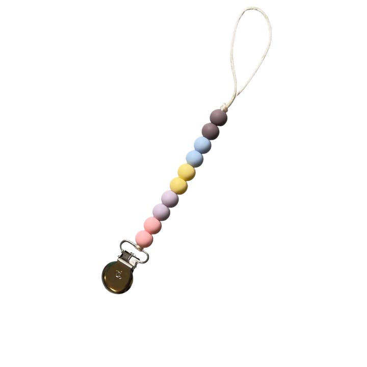 Three Hearts & Co./EMO & CO. – Clips para chupeta - Bebé por atacado – Molly Petite chupeta/clipe de brinquedo0