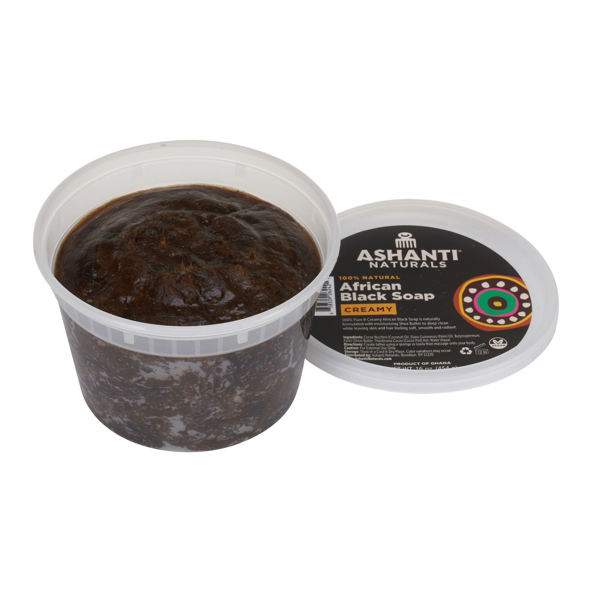 Ashanti Naturals - Wholesale Bar Soap - 100% Pure & Creamy African Black Soap - 16 oz.1