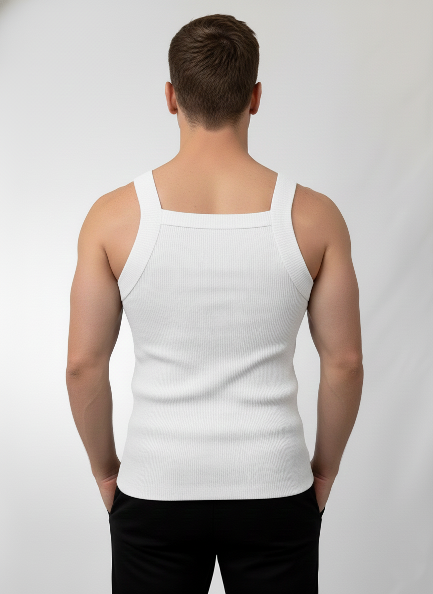 Lime Tree Clothing Inc. – wholesale Tank top – Men's – Men's G-Unit Style Muscle Tank Tops - Square Cut "A"3