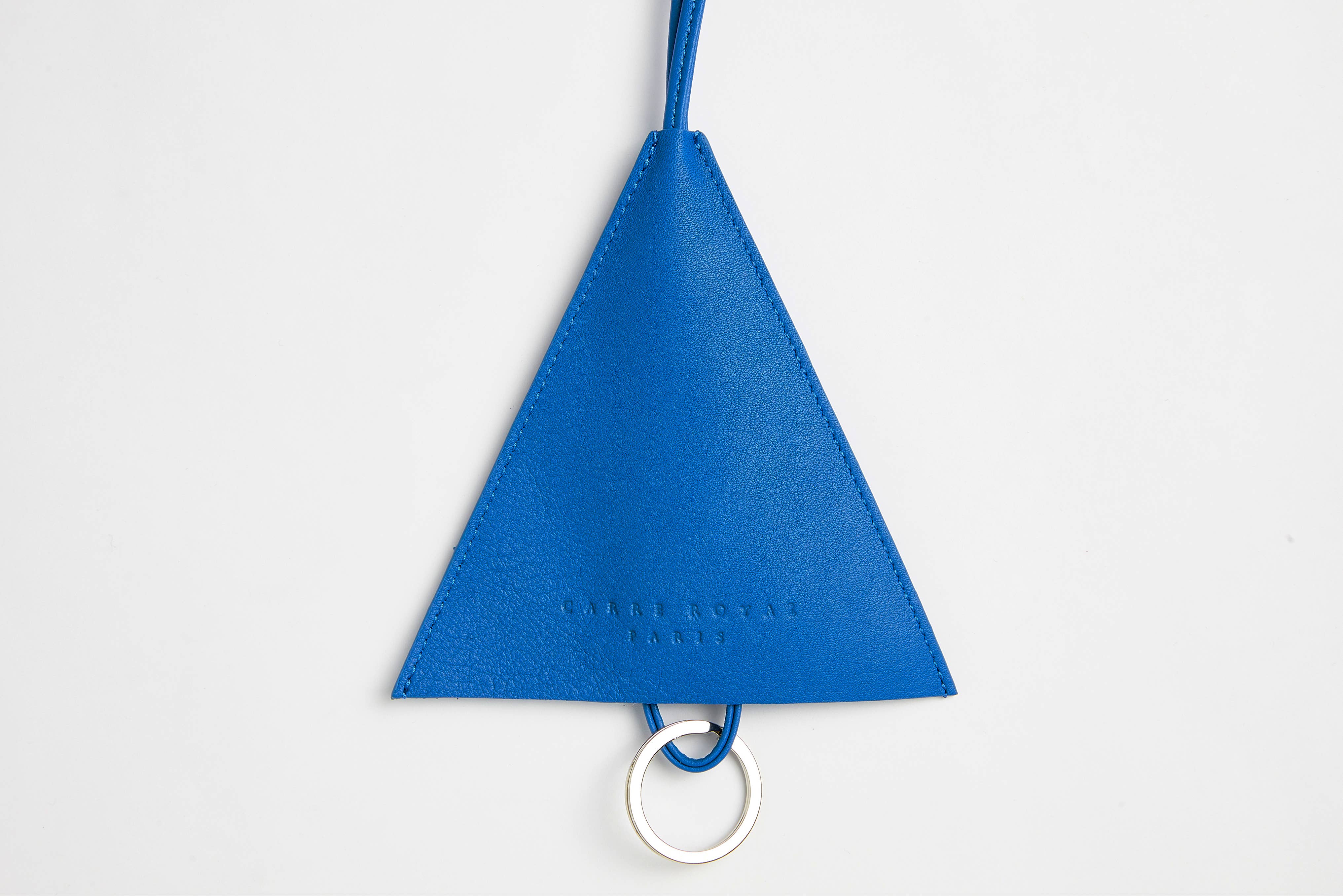Carre Royal - Wholesale Keychain - Unisex - Bleu Roy Necklace Keychain1