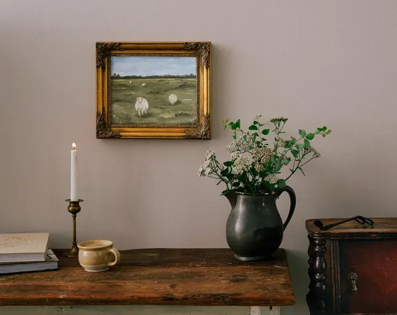 Krista Kim Studio - Wholesale Art Print - SHEEP IV - Art Print (unframed)1