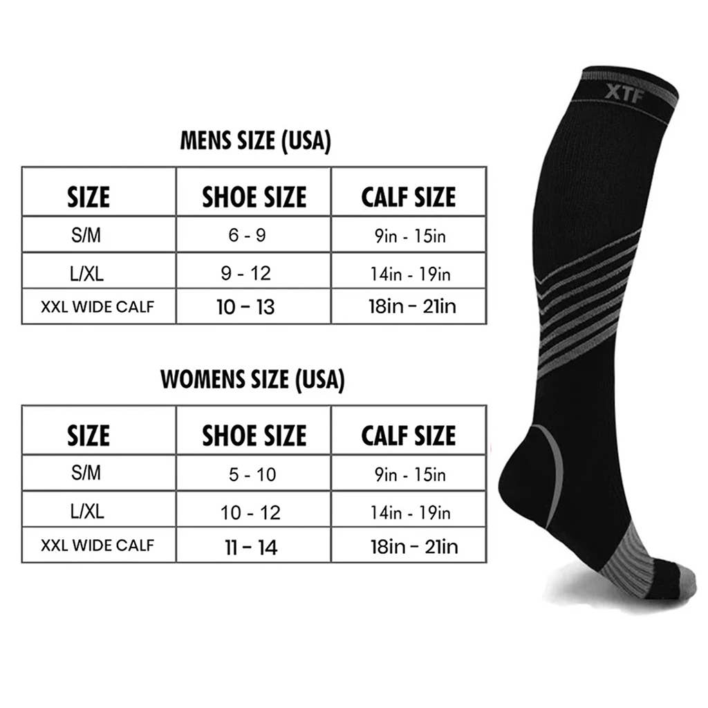The American Gift Company (TAGCO) - Wholesale Socks - Unisex - 48-PAIRS COMPRESSION SOCKS WITH FREE DISPLAY7