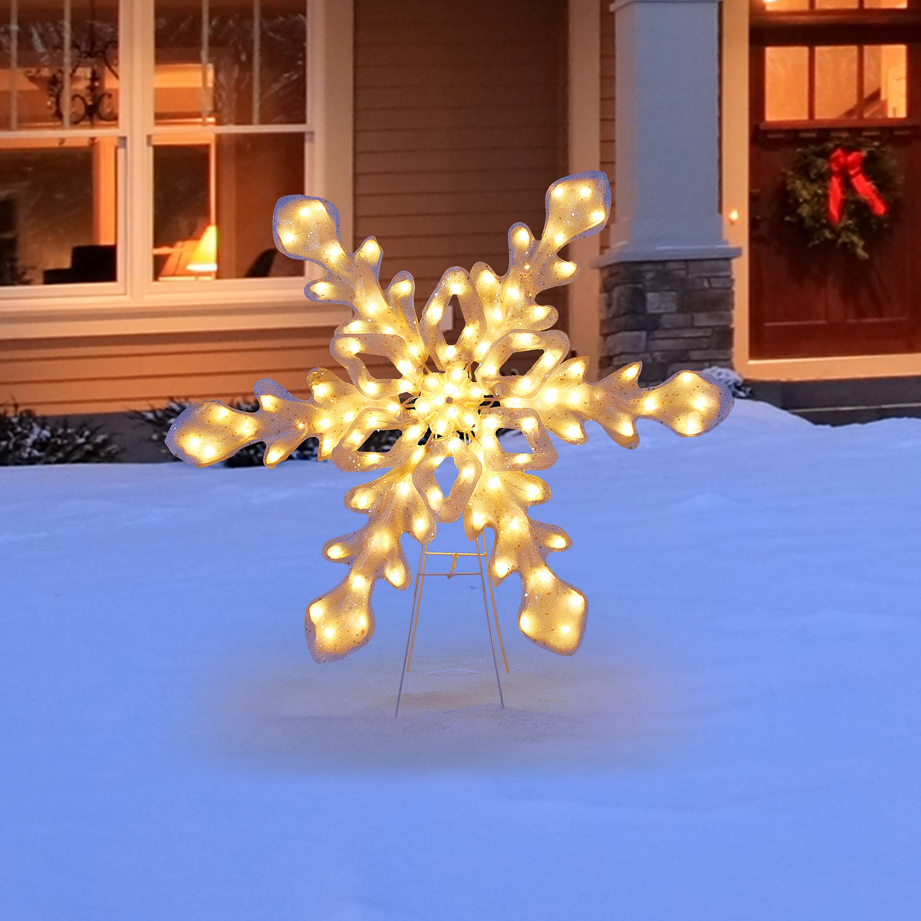 Mr. Christmas - Wholesale Christmas Decoration - 35" Outdoor Twinkling LED Snowflake6