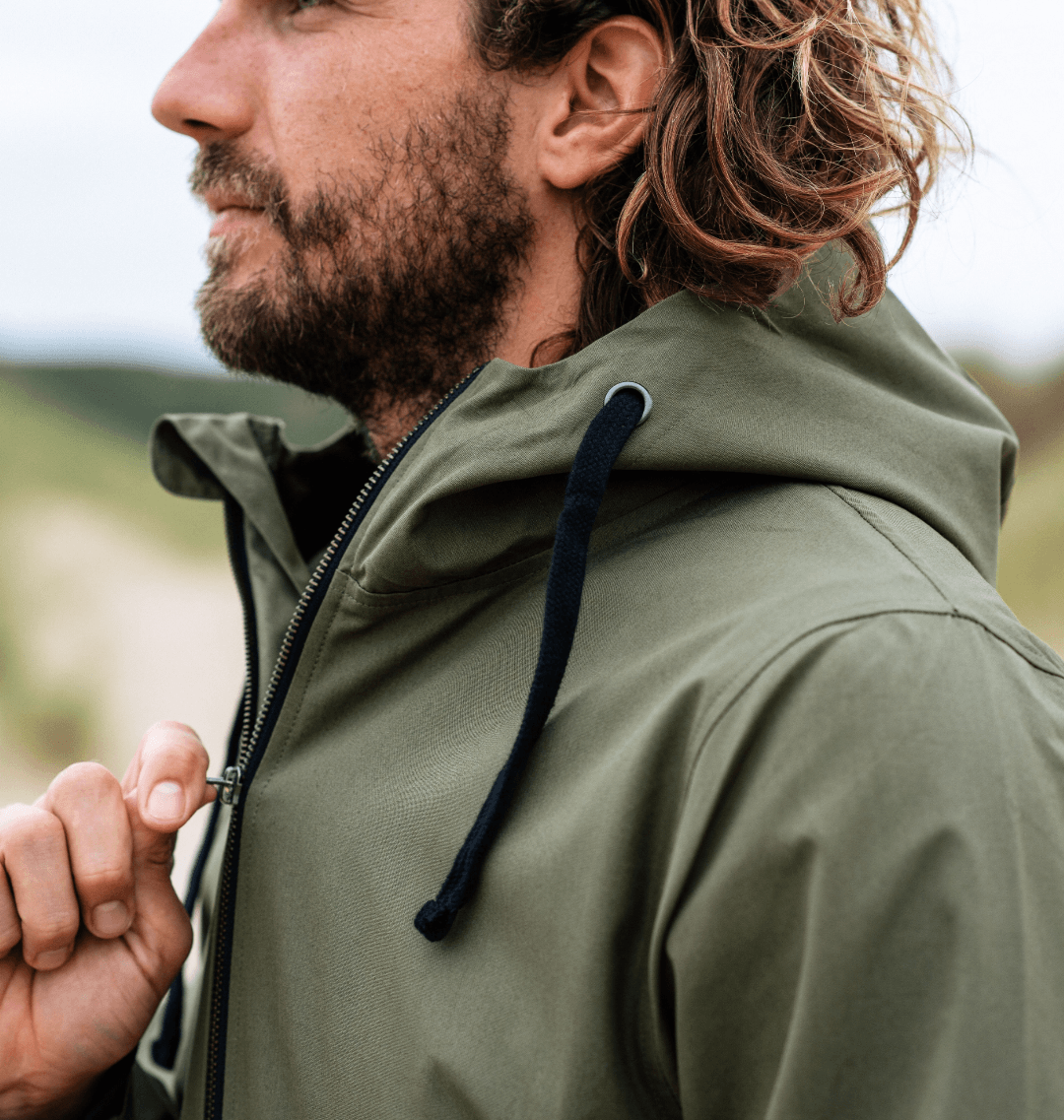 Rapanui Clothing – wholesale Raincoat – Men's – Men's Fulmar Water-Repellent Smock1