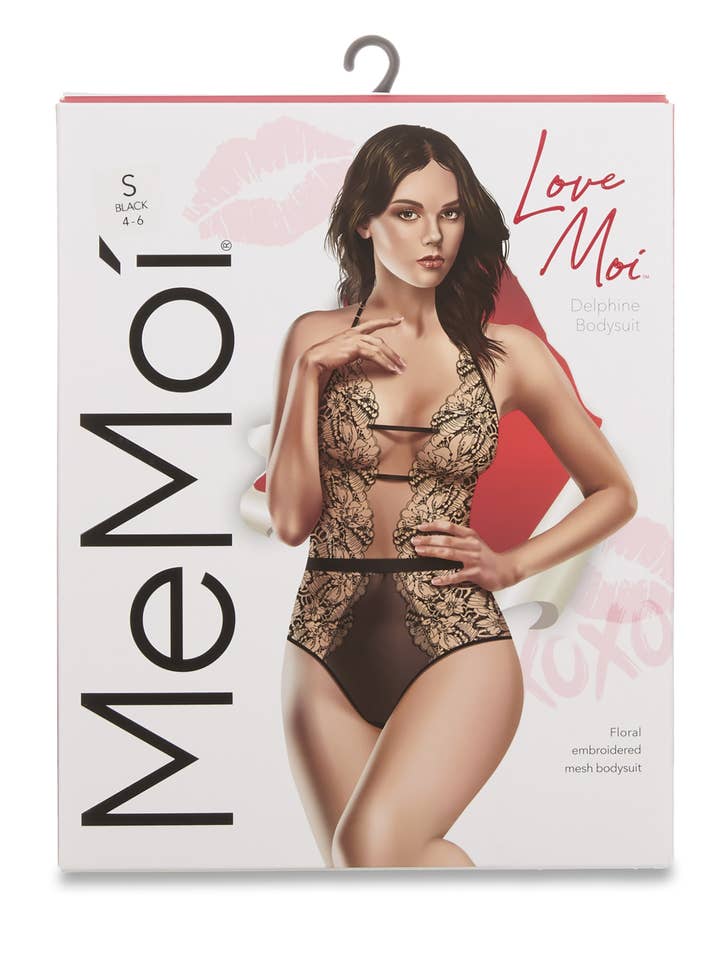 Women's Delphine Sultry See-Through Bodysuit for wholesale by Infinity Classics International Inc.