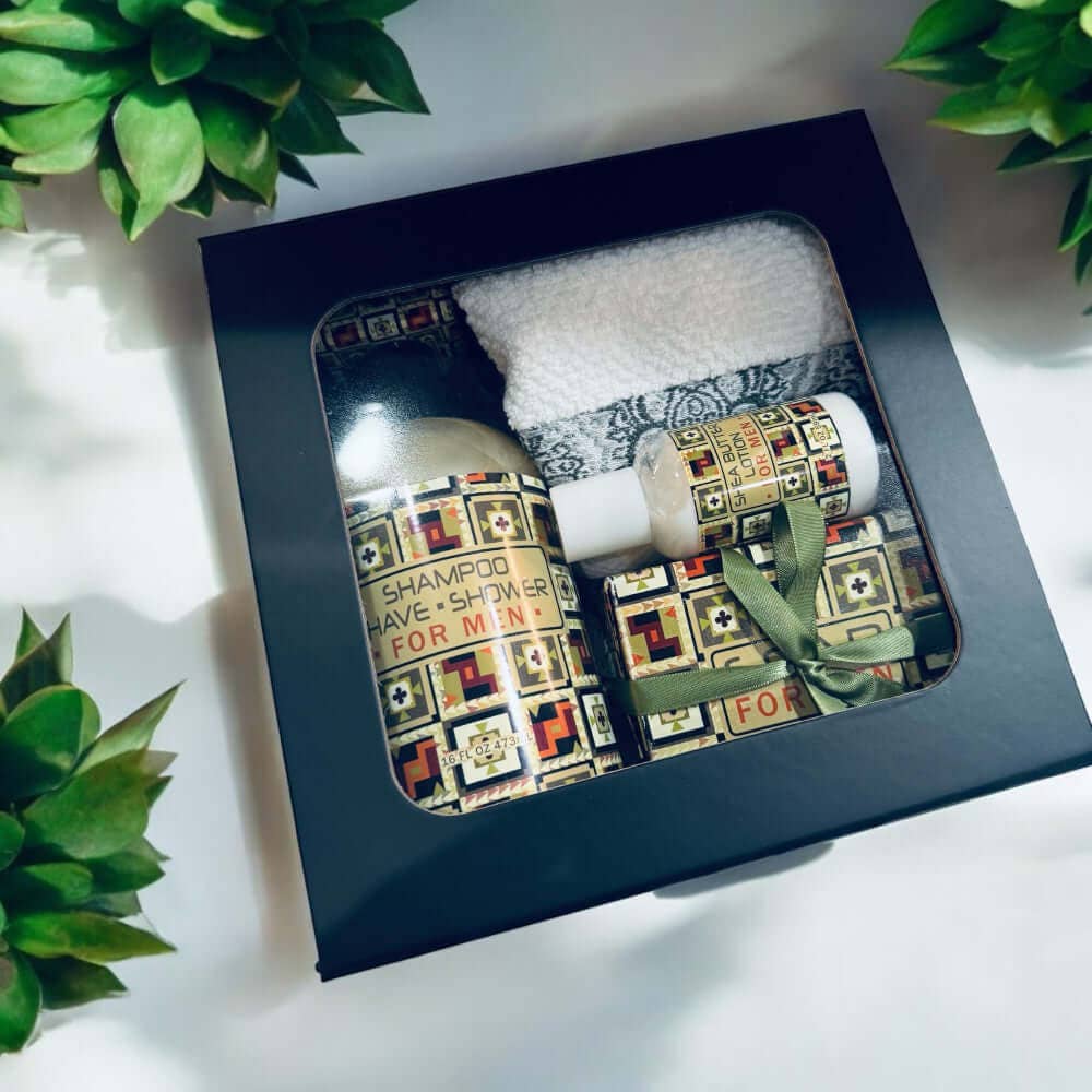 Essentialgifting™ - Wholesale Bath & Body Set - Men's - Modern Man Shower, Shave Grooming Box1