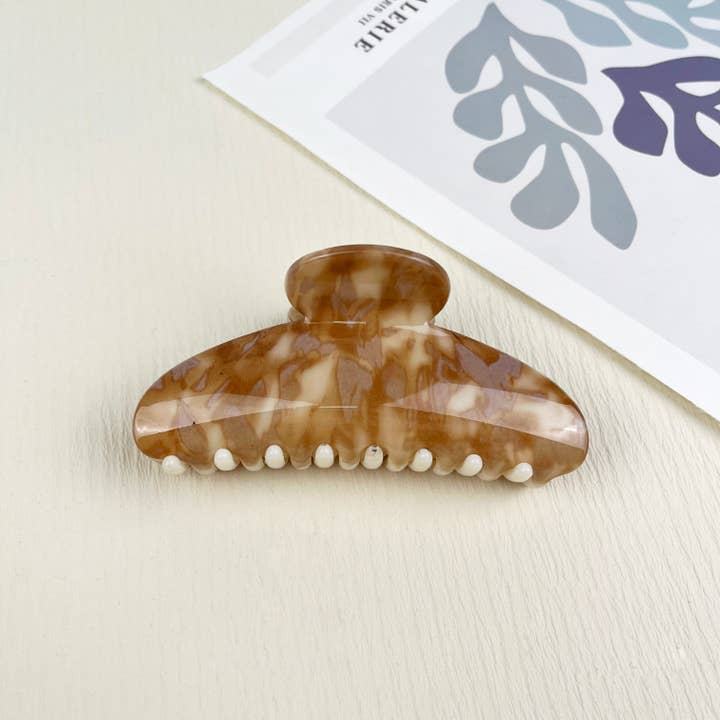 SoapElenGlen - Wholesale Hair Clip - Women's - Ink Painting Style claw clip elegant hair clips5