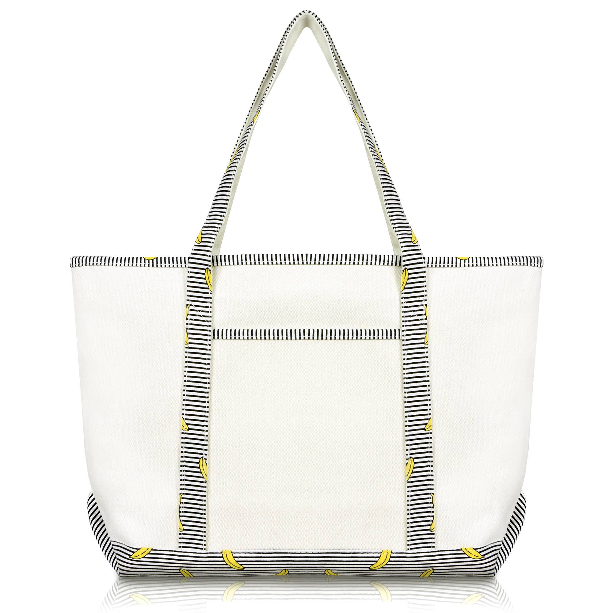 Dalix – wholesale Livsmedels-/Shoppingväska – DALIX 23" Premium 24 oz bomull canvas shopping Tote väska9