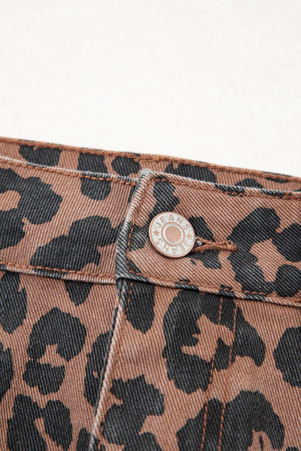 FULL TIME PURCHASE - Wholesale Skirt - Women's - Leopard Denim Frayed Split Denim Midi Skirt9