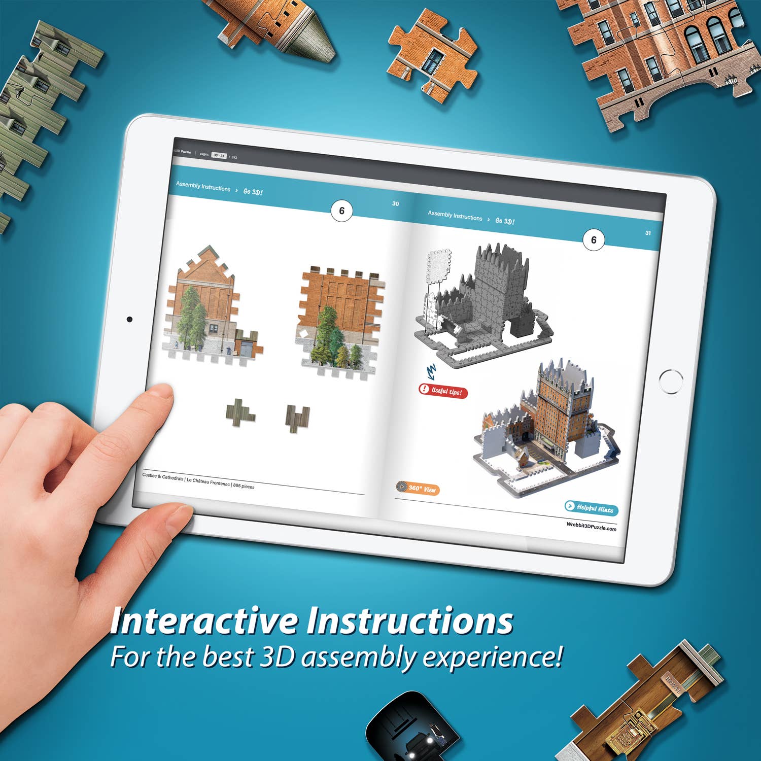 Wrebbit Puzzles Inc. - Wholesale Puzzle - Adult - Château Frontenac9